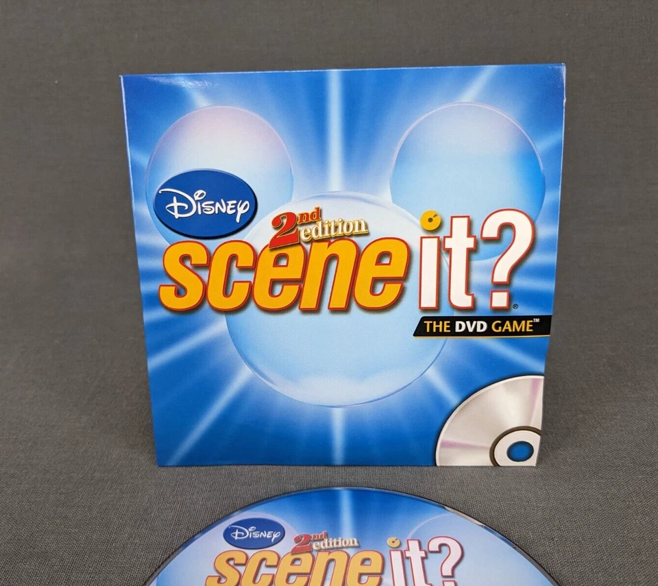 Disney Scene It? 2ª Edición Juego DVD Repuesto Disco DVD Juego Piezas Foto 2 de 4
