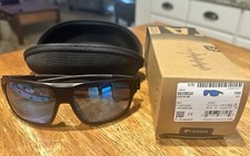 Costa Diego Sunglasses - New In box Black w- blue mirror glass polarized lenses