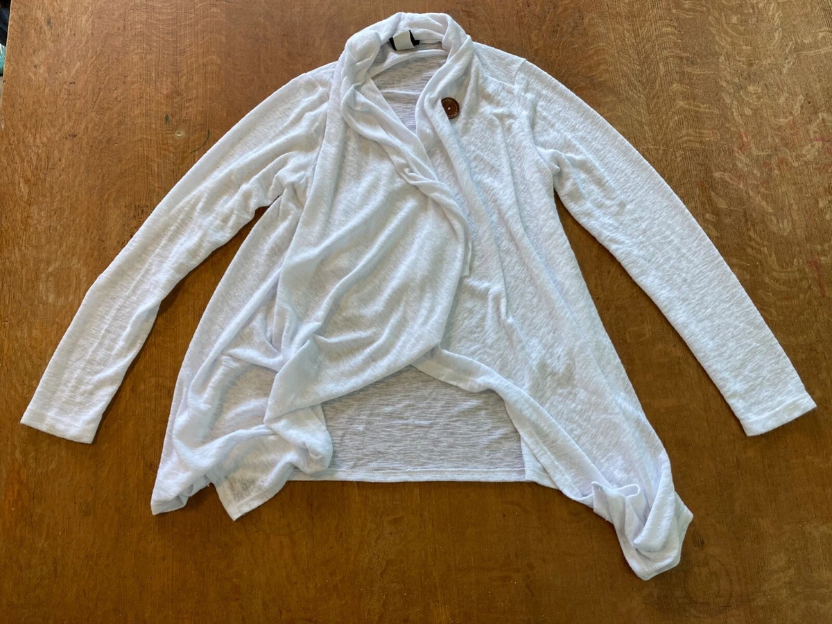 Bobeau white cardigan women s small excellent condition