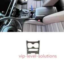 For Honda CR-V 2023-2024 ABS Wood Grain Central Water Cup Holder Panel Trim