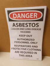 Danger Asbestos Cancer And Lung Disease 11 x 17 Paper OSHA Signs Pack of 100