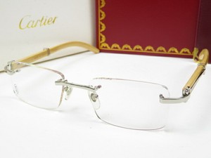 authentic cartier wood frames