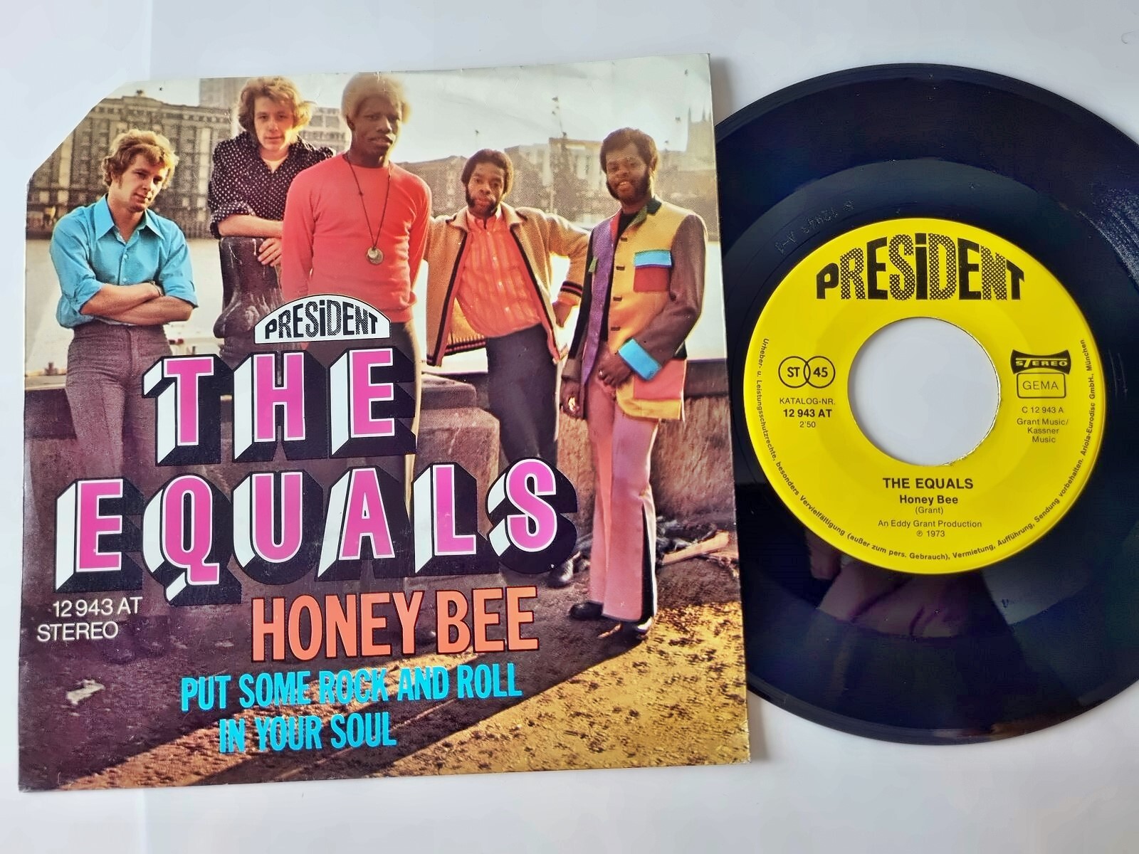 The Equals - Honey Bee 7'' Vinyl Germany