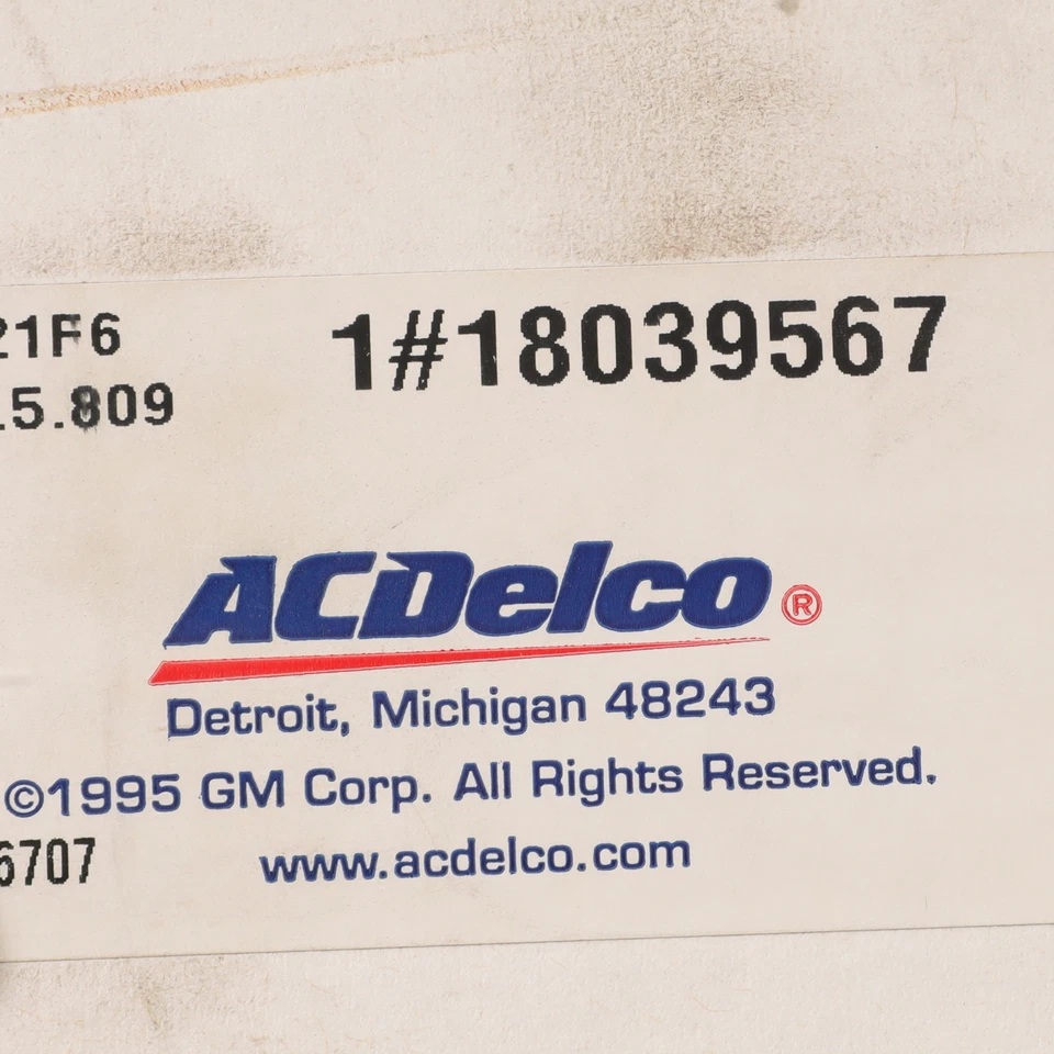 Rotor de freno de disco trasero genuino GM 1997-2005 Chevrolet GMC Oldsmobile S10 18039567 Foto 4 de 4