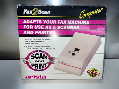 fax2scan by Arista Adapts Fax To Scanner & Printer - 第 1/7 張圖片