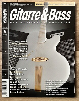 Gitarre & Bass 2010-08 August - The Doors, Steve Miller, Randy Rhoads, Cort, THC