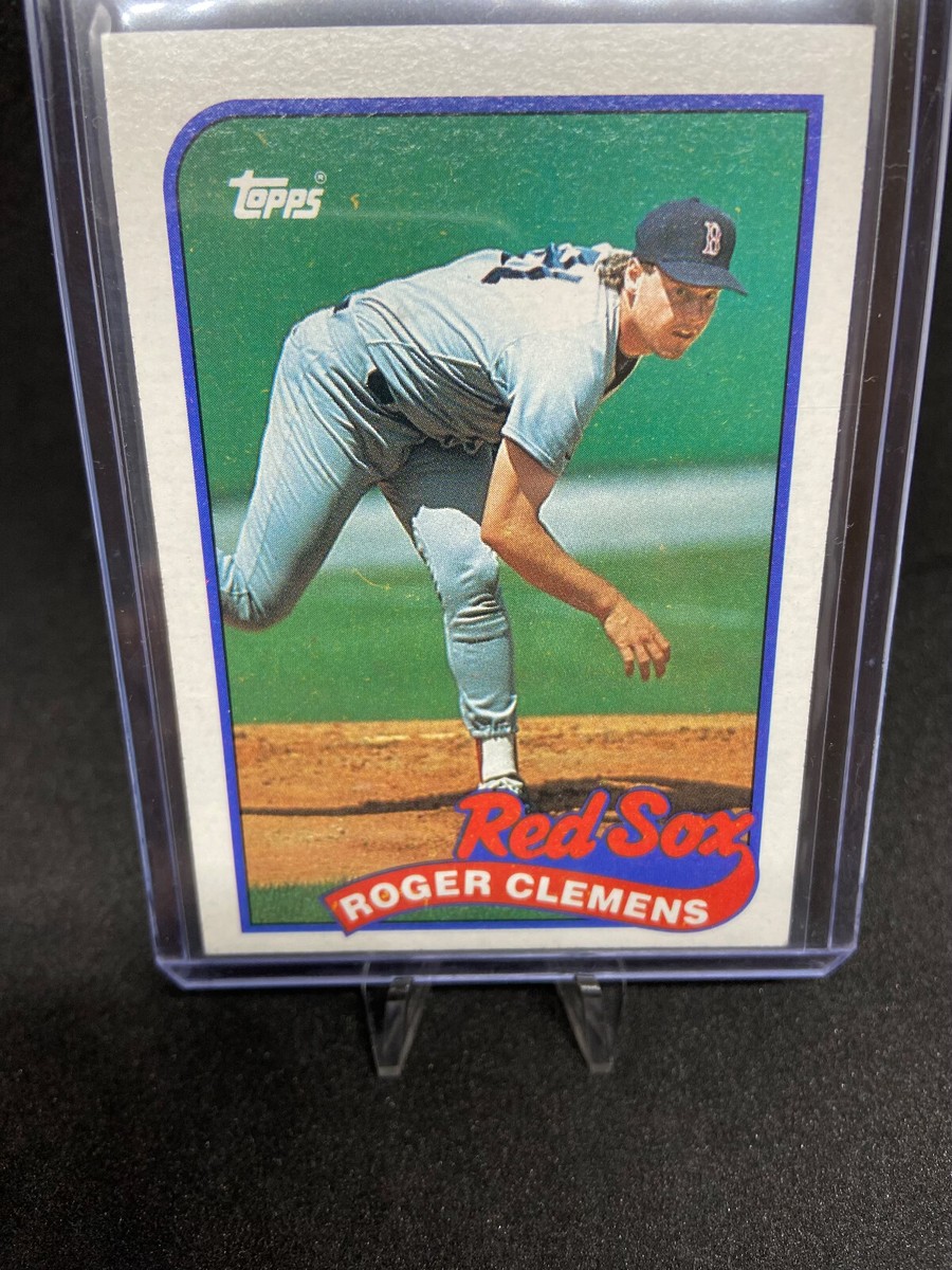 1989 Topps Roger Clemens Ink Error Ultra Rare Card #450 | eBay