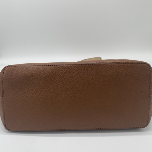 Michael Kors Bedford Medium Top Zip Logo Pocket Tote Bag in Acorn Brown - Bild 6 von 18