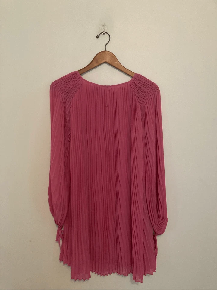 Vestido plisado rosa 2b rych Foto 3 de 4