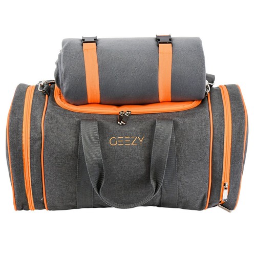 GEEZY Family Picnic Cool Bag Backpack Hamper Wine Cooler Coffee Bottle