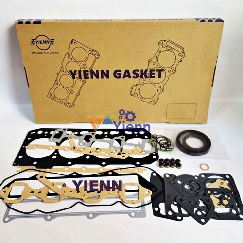 S4E Full Gasket Kit Piston Ring Bearing Set For Mitsubishi Engine WS500 Loader - Picture 3 of 4