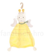 Fehn Schmusetuch Biene gelb Schmetterling Raupe Kuscheltuch 388664 Schnuffeltuch