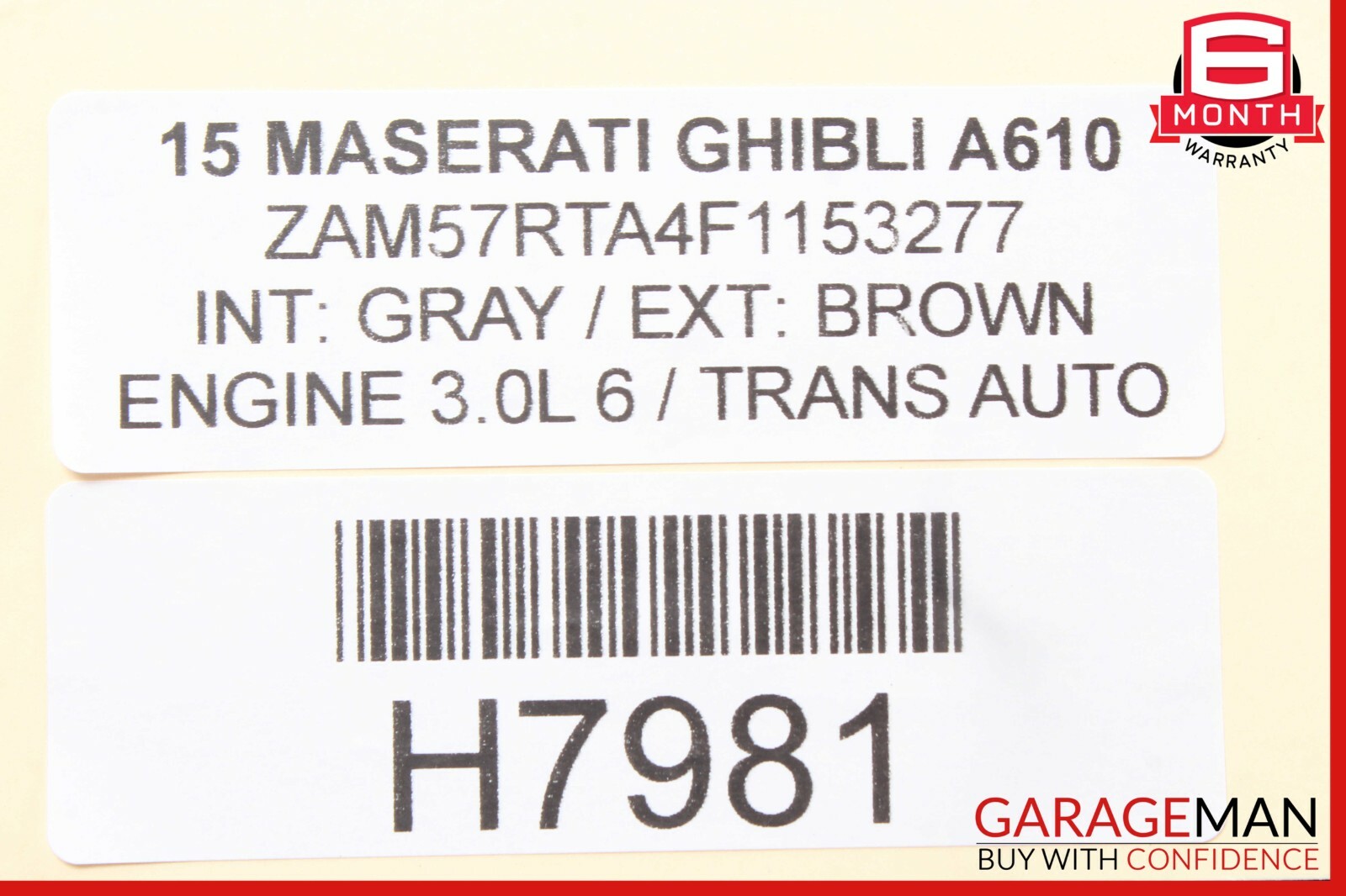 14-17 Maserati Ghibli Speedometer Odometer Instrument Cluster Gauge OEM