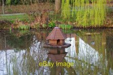 Photo 6x4 Duck house on the village pond, Bisley, Surrey Usually found, a c2012