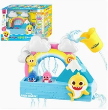 2025 NEW Pinkfong Baby Shark Round and Round Melody Bathing Playset
