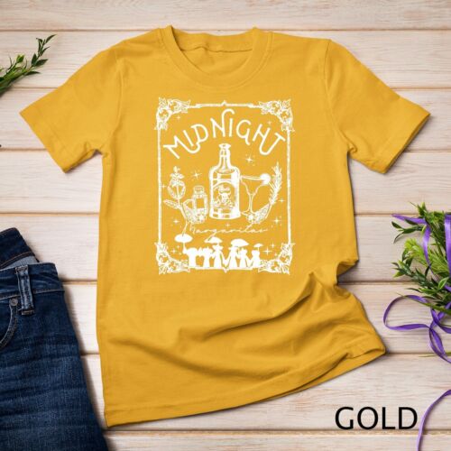 Midnight Margaritas praktisches magisches T-Shirt Halloween Cocktails Unisex - Bild 4 von 15