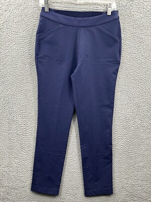 Peter Millar Pants Women 4 Navy Blue Dynamite Technical Golf Pant Stretch Golfer