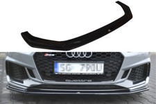Front Diffuser Splitter V2 Maxton Design Gloss Black for Audi Rs5 Coupe Mk2 (F5)