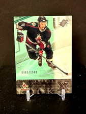 2000-01 Upper Deck SPX Hockey Ossi Vaananen RC Card #184 #'ed /1500