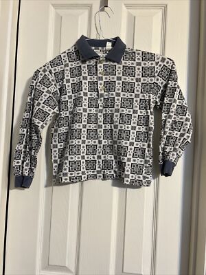 Sahara Club Boys Size 4/5 Long Sleeve Shirt 