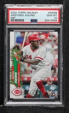 2020 Holiday WalMart Mega Box Aristides Aquino (Elf Shoes) PSA 10 GEM MT 05yt