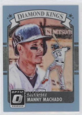 2016 Panini Donruss Optic Diamond Kings Carolina Blue 21/50 Manny Machado #3 o7m