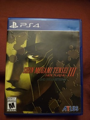 Shin Megami Tensei (SMT) III 3: Nocturne HD Remaster (2021) - PS4 - ATLUS