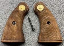Rare Colt Diamondback Factory Original Service Grips Nos Also Fits Colt D Frames