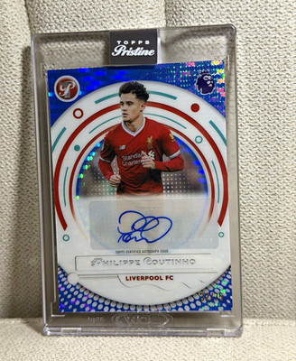 Topps Pristine Premier League 2025/26 Philippe Coutinho Liverpool Auto 32/75