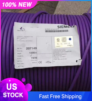 1PCS New For Siemens PROFIBUS Cable 6XV1 830-0EH10 6XV1830-0EH10 Length 50M