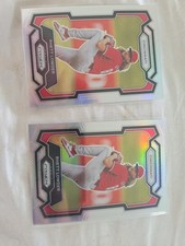 2x2024 Panini Prizm - Rhett Lowder #65 Silver Prizm (RC)