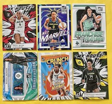 39ct) 2026 Panini Donruss WNBA INSERT Lot CRUNCH TIME/MARVELS/MY HOUSE/VISION+