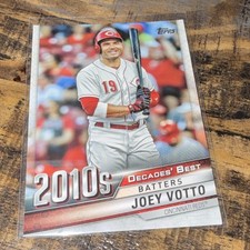 2020 Topps Update Decades' Best Batters Joey Votto DB-73 Reds MLB Baseball