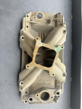 Vintage Edelbrock 2905 Victor 2r Intake Rectangle Port Great Shape