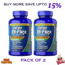 2 PACK Osteo Bi-Flex Joint Health, Triple Strength  Turmeric 220 Ct. X 2 440