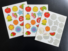 Hallmark Vintage Stickers Flowers, Fruits, Animals, Bugs