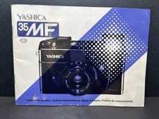 Yashica 35MF Camera Instruction Manual Booket