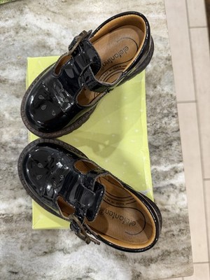 Elefanten Little Kids Girls Shoes Sz 25 Us 8.5 Black Mary Jane