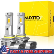 AUXITO H10 9140 9145 3000K Yellow LED Fog Lights Driving Bulbs Lamp DRL 2/4X