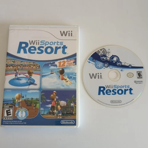 Wii Sports Resort (Nintendo Wii, 2009) CIB Complete Tested & Working Free Shipng