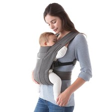 Ponte Knit Breathable Baby Carrier Newborn to Toddler 7-25 Lbs Ergobaby Embrace