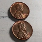 1947-P & D AU Lincoln Wheat Cent Lot Of 2 Coins ~ Free Shipping!