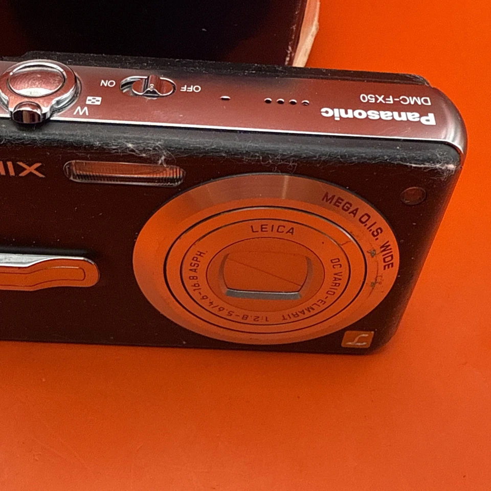 Cámara digital compacta Panasonic Lumix Dmc-Fx50 zoom 21,9x + cargador ¡¡¡¡LEER!!!!! Foto 4 de 4