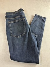 madewell 10 Jeans Women  s Size 31 Blue high rise skinny jeans Medium Wash Denim