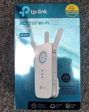 TP-Link RE450 AC1750 Wi-Fi Easy Booster Range Extender - White.  Free postage.