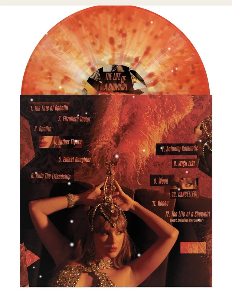 Taylor Swift The Life Of A Showgirl Holiday Vinyl Collection Set Limited Edition - Image 4 of 4
