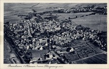 Ak Reinheim in Hessen, Luftaufnahme von  Hessen, viele Häuser,... - 11482542