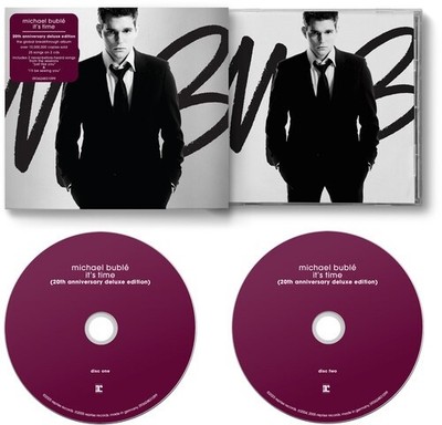 Michael Buble **It's Time 20th Anniversary **BRAND NEW 2 CD 20TH DELUXE SET
