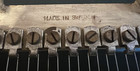 VTG Rare 1950's Bakery Cookie Slicer Hand Press Made in Sweden 21"X9" Heavy — photo 10