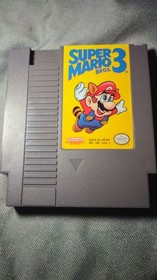 K25i14311 SUPER MARIO BROS 3 W/ BOX & INSTRUCTIONS 1990 NES NINTENDO ORIGINAL 2B
